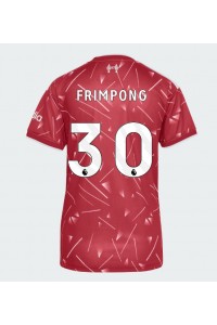 Liverpool Jeremie Frimpong #30 Fotballdrakt Hjemme Klær Dame 2026-27 Korte ermer